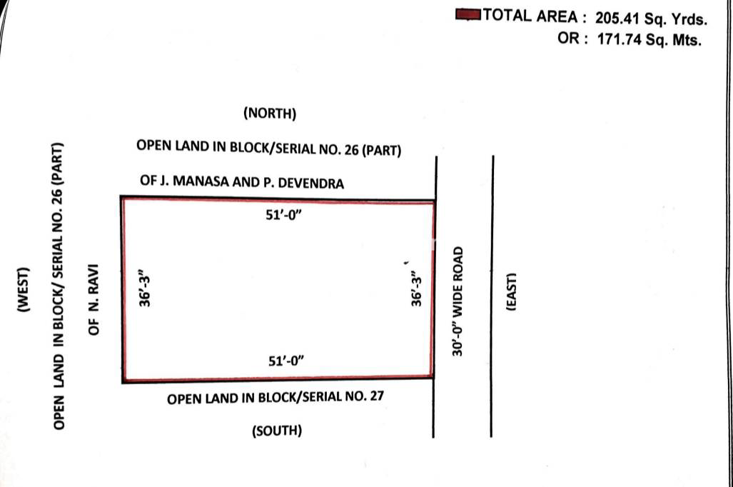 Plot for Sale in Bheemaram,Hanumakonda