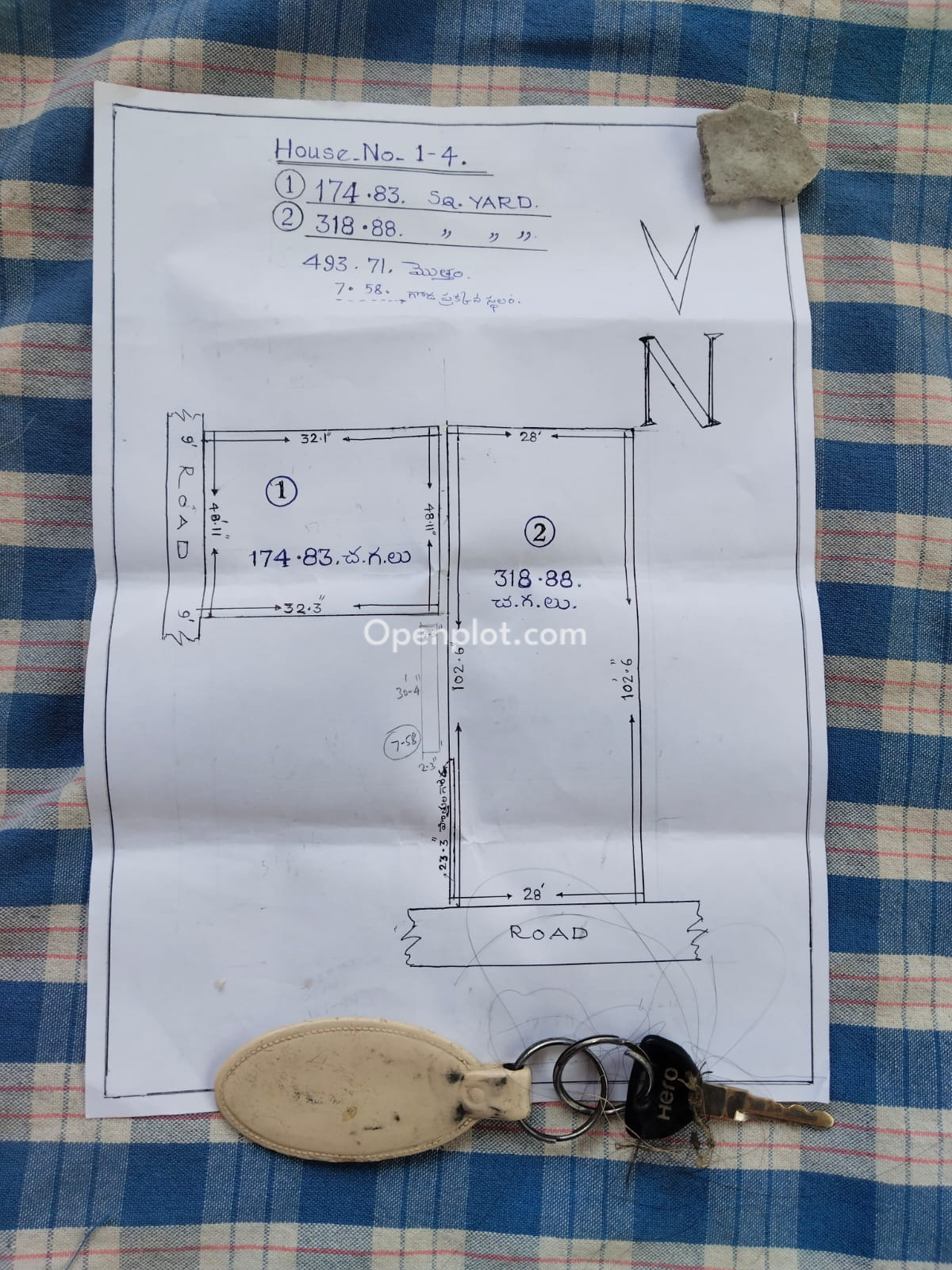Land for Sale in Metpalli,Jagitial