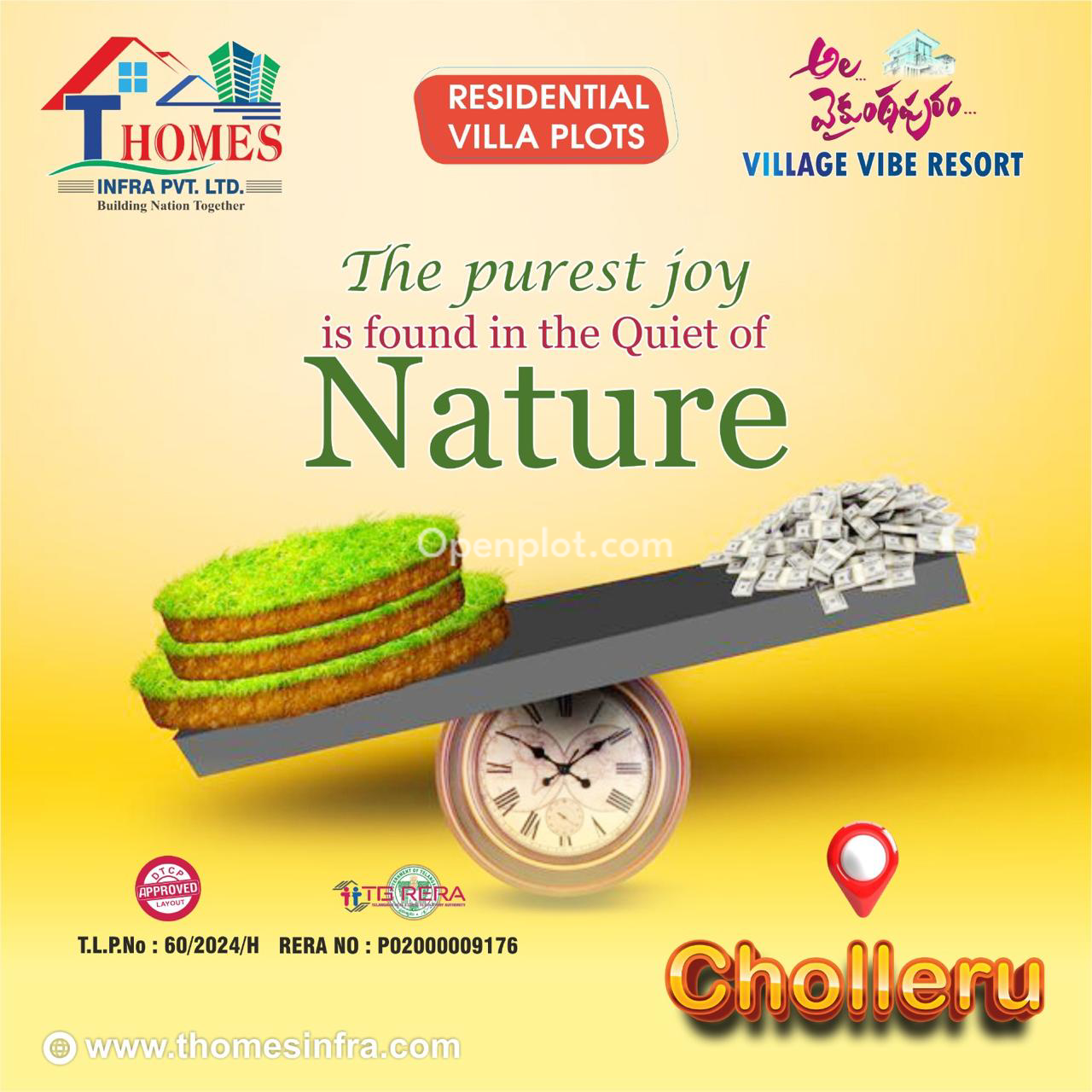 Plot for Sale in Yadagirigutta,Yadadri Bhuvanagiri