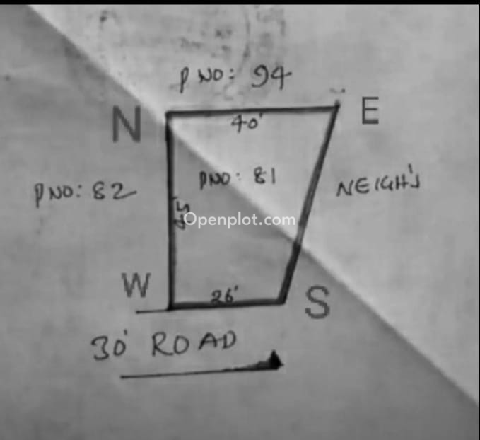 Land for Sale in Hydershahkote,Ranga Reddy