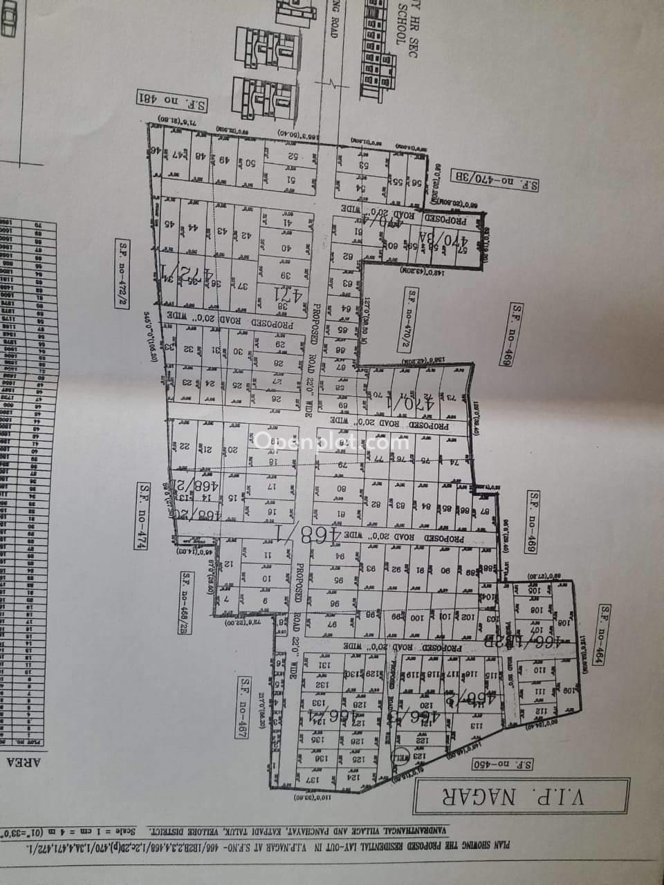 Plot for Sale in Katpadi,Vellore