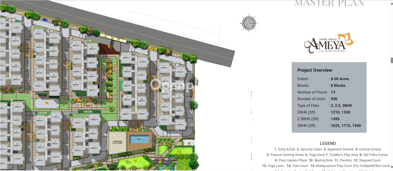 3 BHK Apartment for Sale in Miyapur,Medchal Malkajgiri