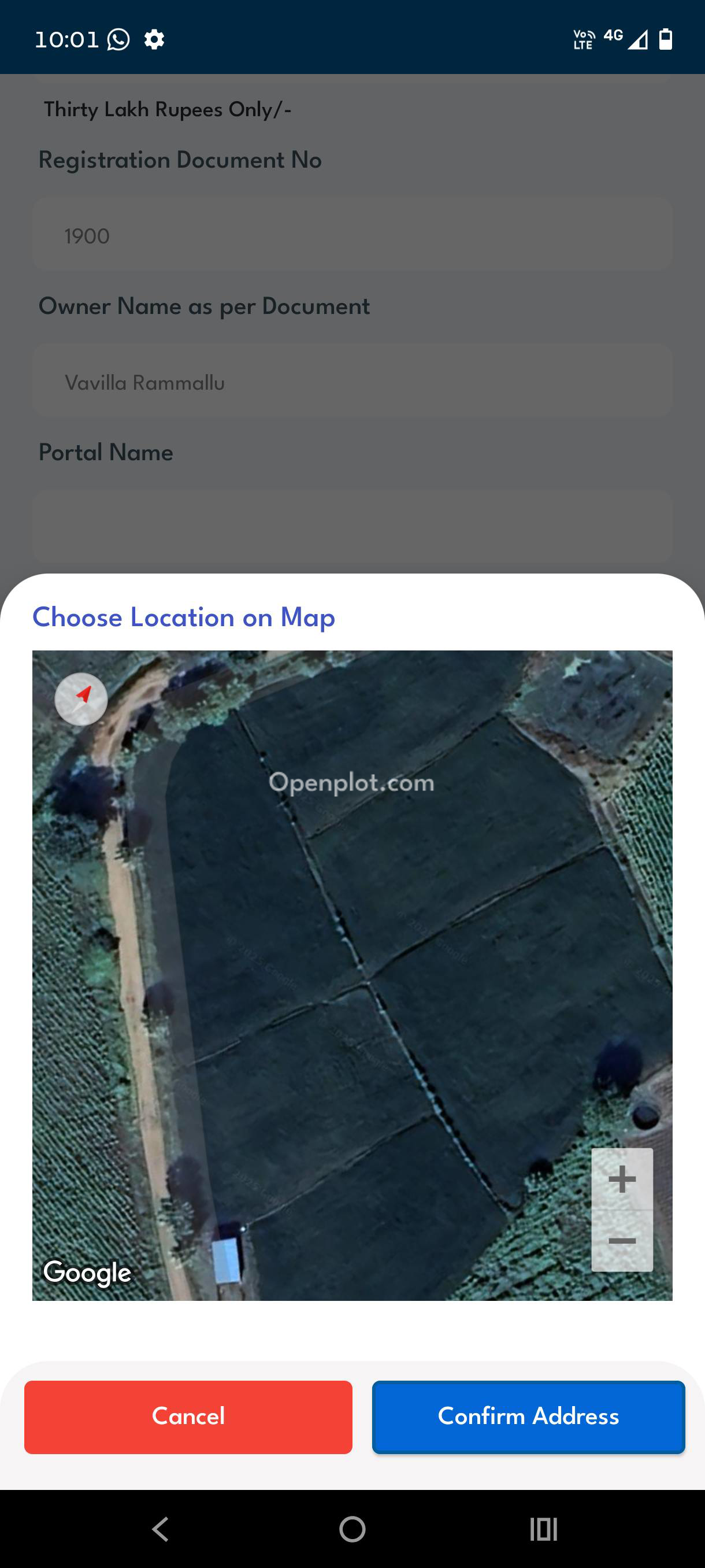 Land for Sale in Parkal,Warangal