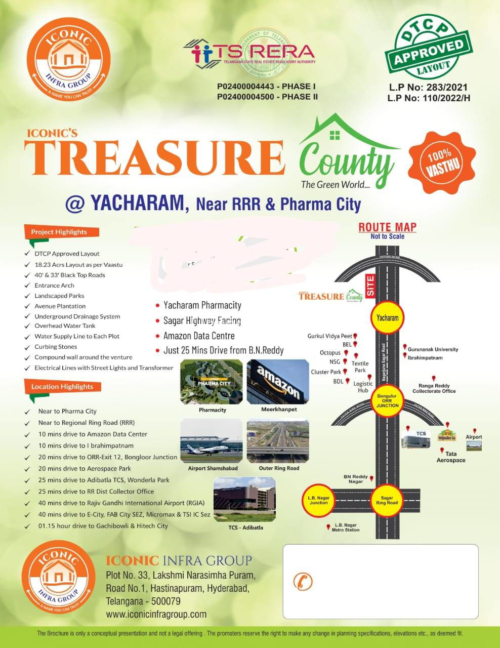 Plot for Sale in Yacharam,Ranga Reddy