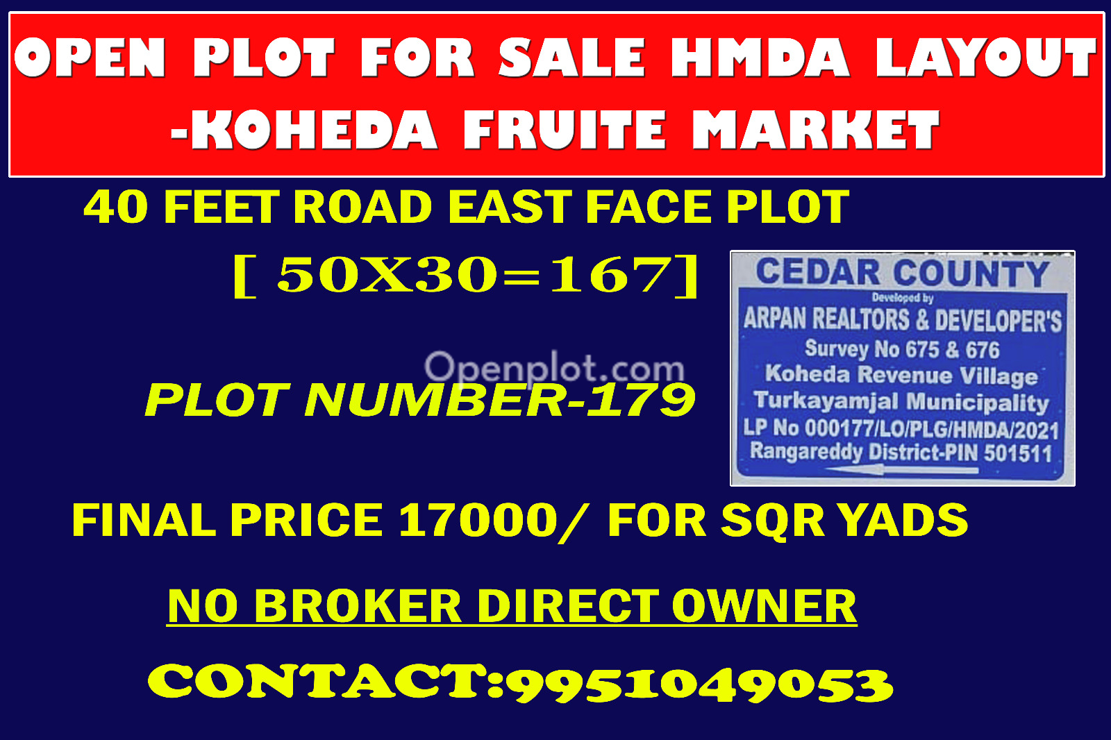 Plot for Sale in Koheda,Ranga Reddy