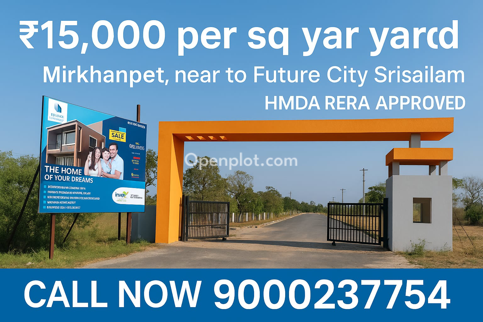 Plot for Sale in Mirkhanpet,Ranga Reddy