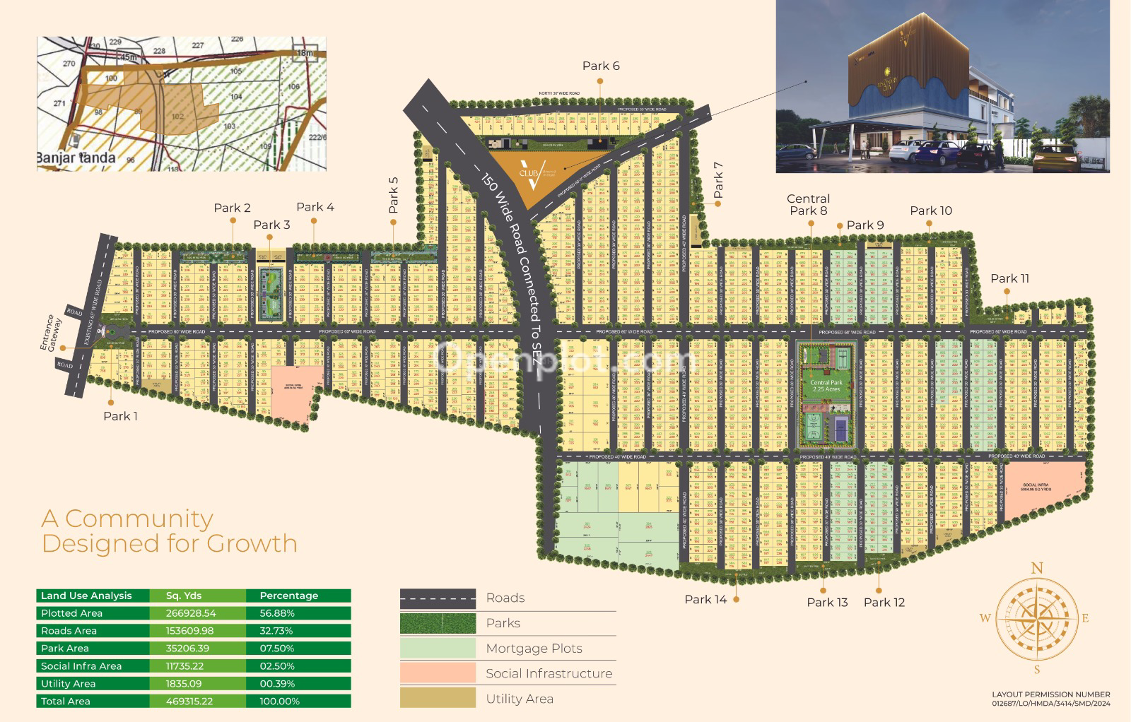 Plot for Sale in Lemur,Ranga Reddy